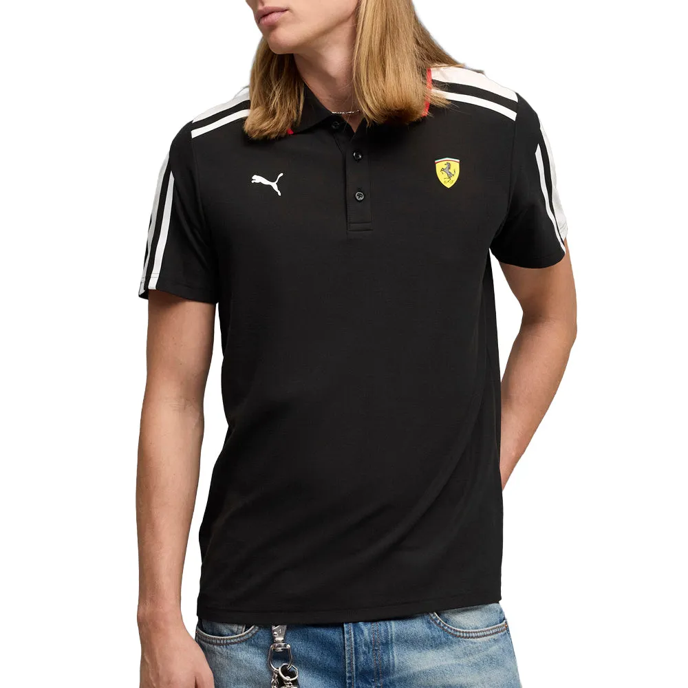 Scuderia Ferrari Mt7 Short Sleeve Polo Shirt sold by Shoebacca product image thumbnail 3