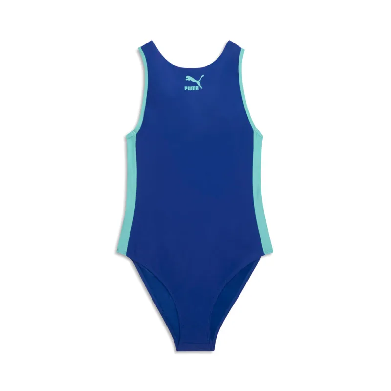 1 Piece Womens T7 High Neck One Piece Swimwear made by Puma