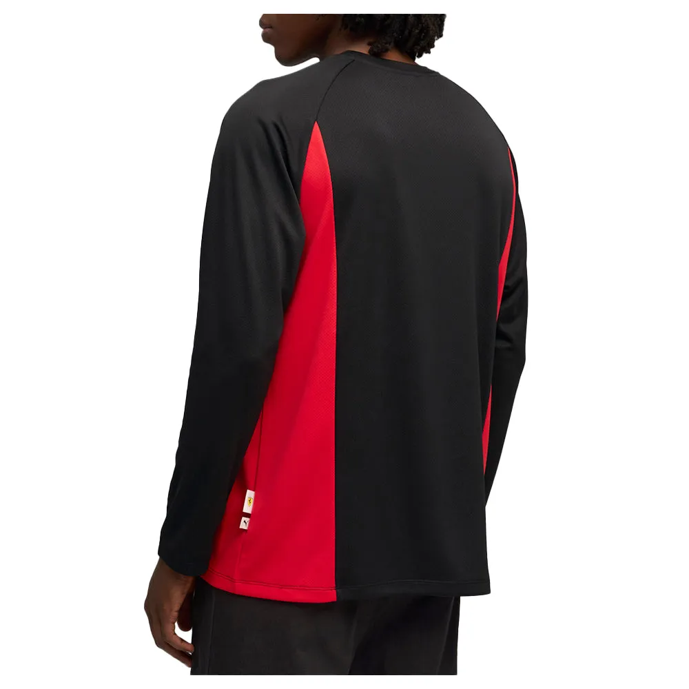 Scuderia Ferrari Graphic Crew Neck Long Sleeve Pullover Shirt sold by Shoebacca product image thumbnail 4