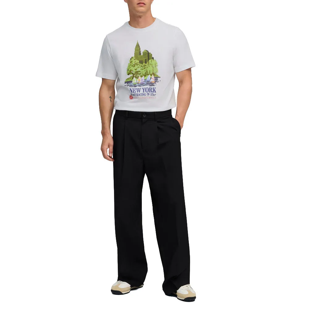 Graphics NYC Boat Regatta Graphic Crew Neck Short Sleeve T-Shirt sold by Shoebacca product image thumbnail 5
