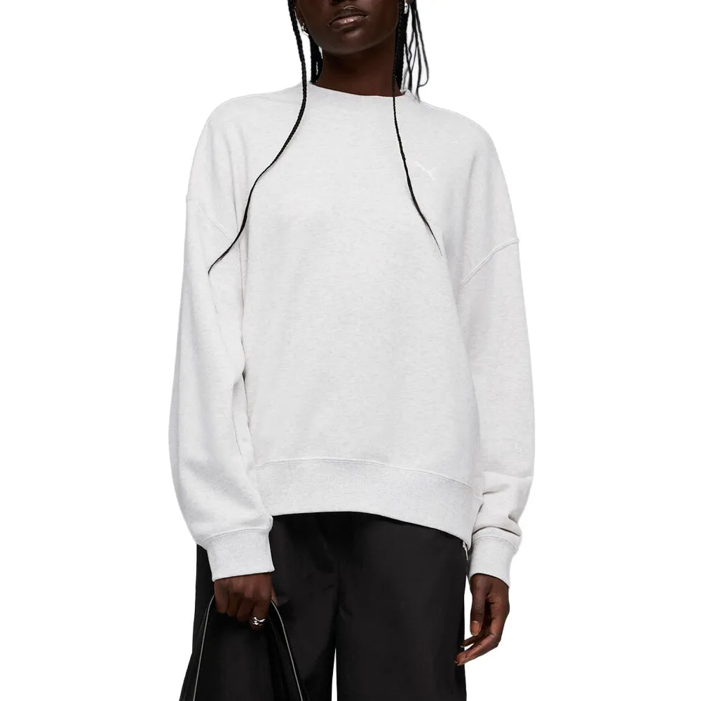 Wardrobe Essentials Short Oversized Crew Neck Sweatshirt sold by Shoebacca product image thumbnail 5