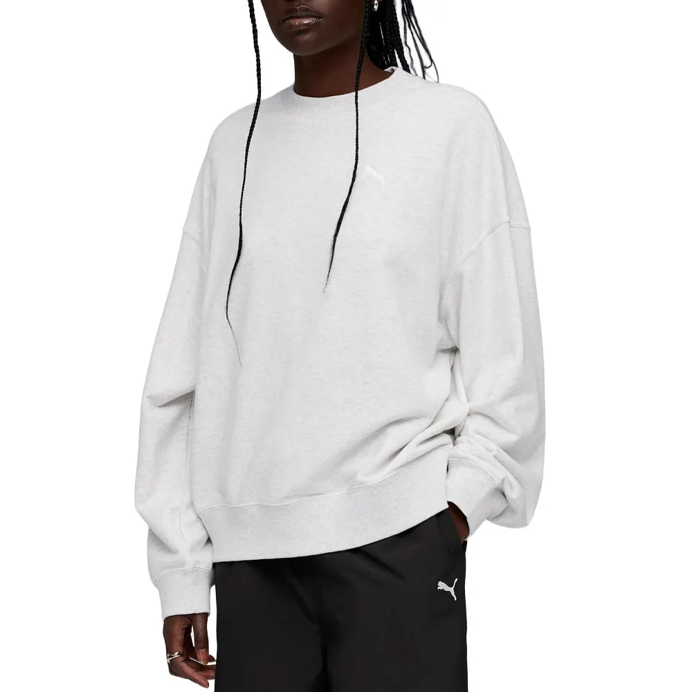 Wardrobe Essentials Short Oversized Crew Neck Sweatshirt sold by Shoebacca product image thumbnail 3