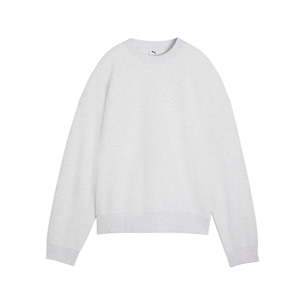 Wardrobe Essentials Short Oversized Crew Neck Sweatshirt sold by Shoebacca