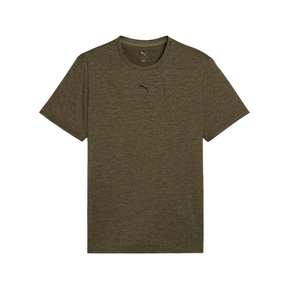 Train All Day Essentials Heather Cat Crew Neck Short Sleeve Athletic T-Shirt sold by Shoebacca