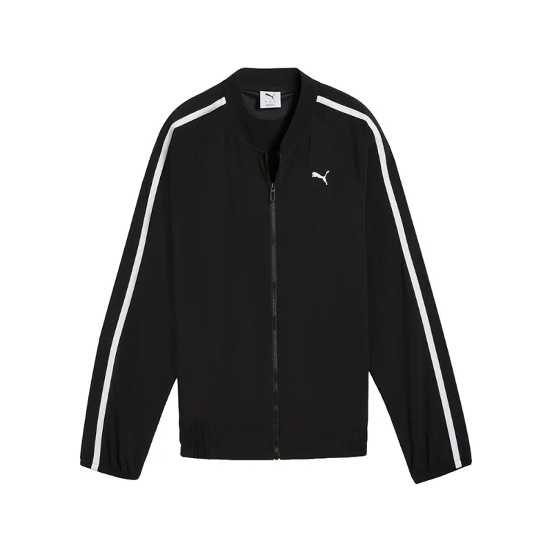 Floral Ribbon Woven Full Zip Training Jacket made by Puma