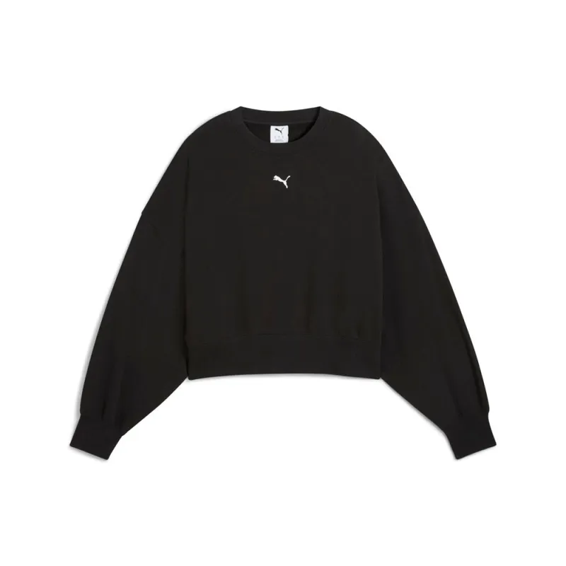 Wardrobe Essentials Oversized Crew Neck Sweatshirt made by Puma