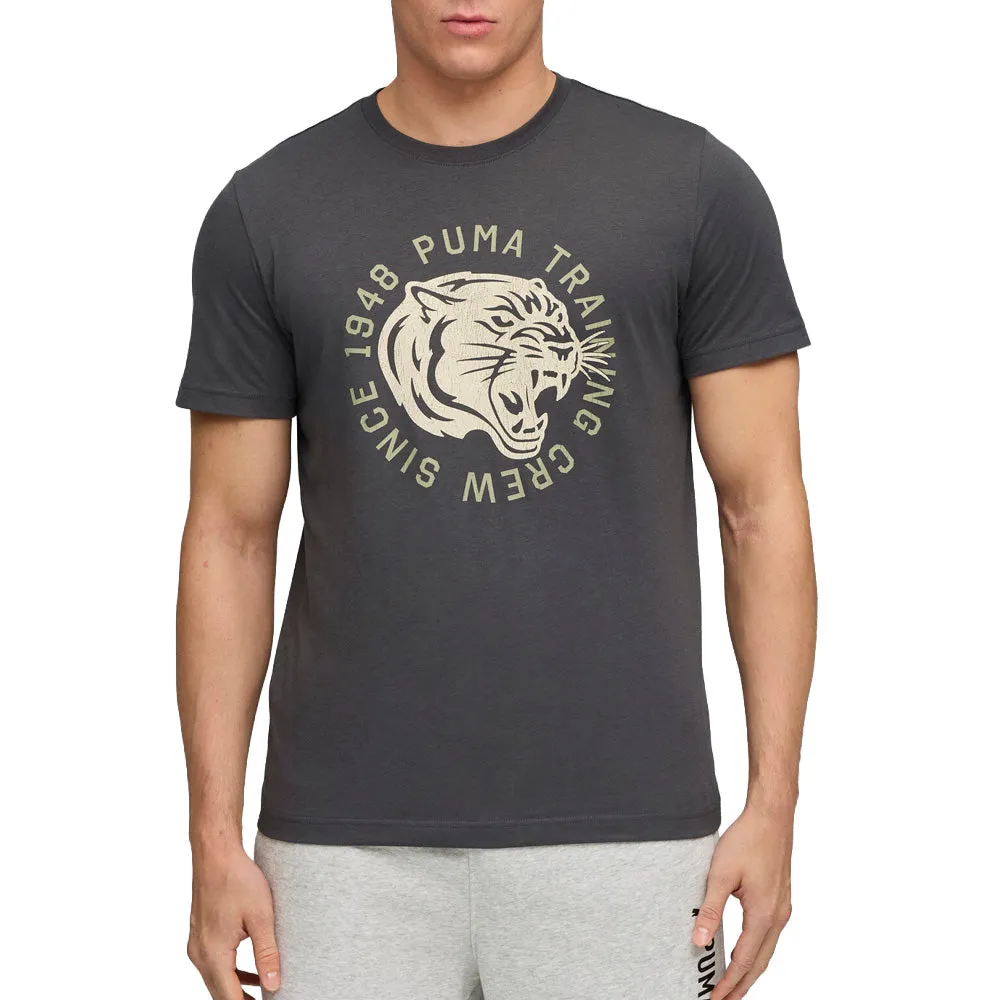 Illustrated Graphic Crew Neck Short Sleeve T-Shirt sold by Shoebacca product image thumbnail 3