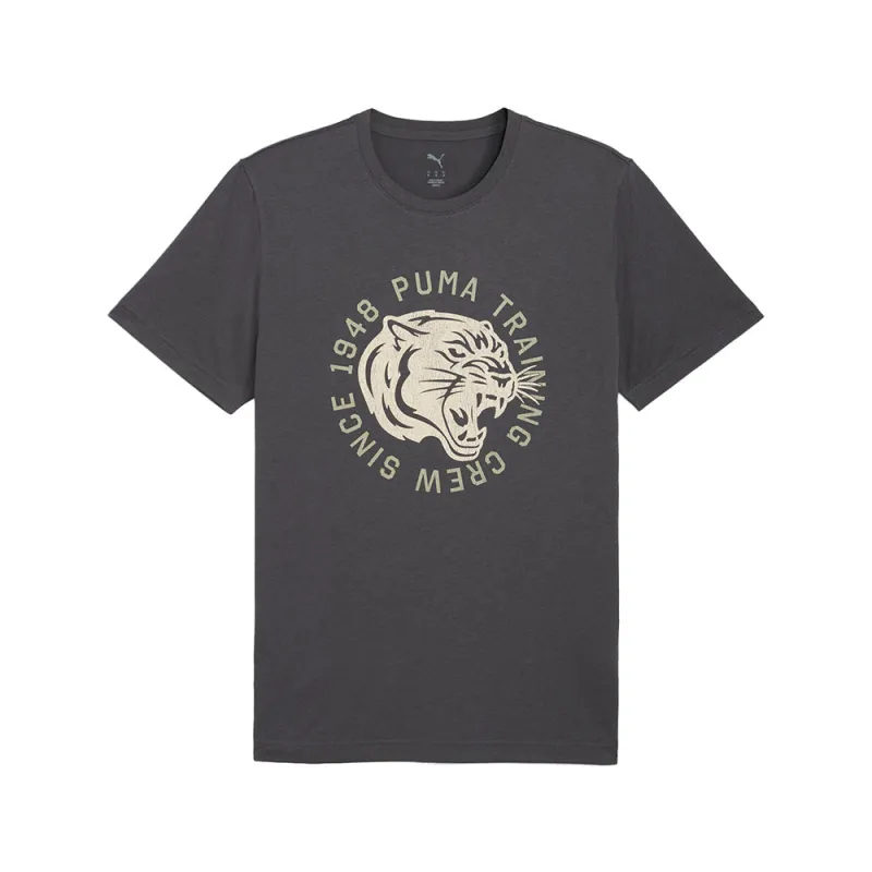 Illustrated Graphic Crew Neck Short Sleeve T-Shirt made by Puma