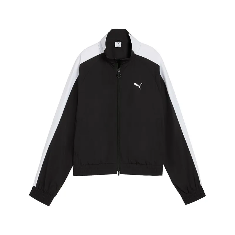 T7 Relaxed Woven Track Full Zip Jacket made by Puma
