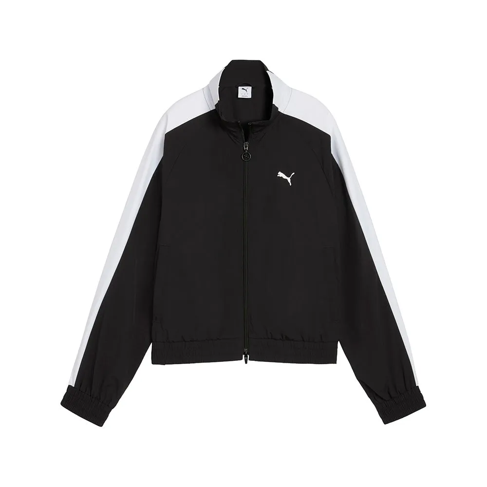 T7 Relaxed Woven Track Full Zip Jacket sold by Shoebacca