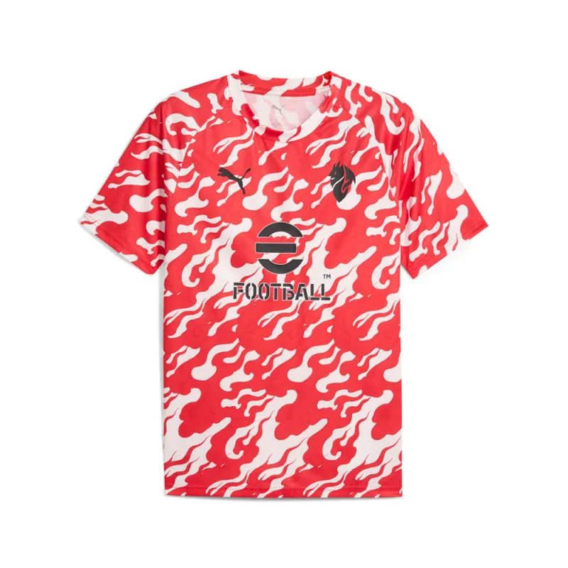 AC Milan Warm Up Soccer Jersey made by Puma