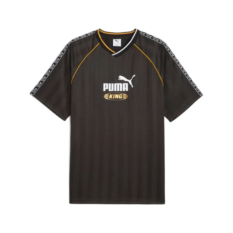 King Relaxed Football V-Neck Short Sleeve Jersey made by Puma