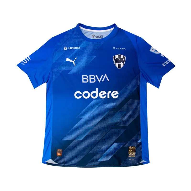 Monterrey Alternative Promo 25-26 Collared Short Sleeve Soccer Jersey made by Puma