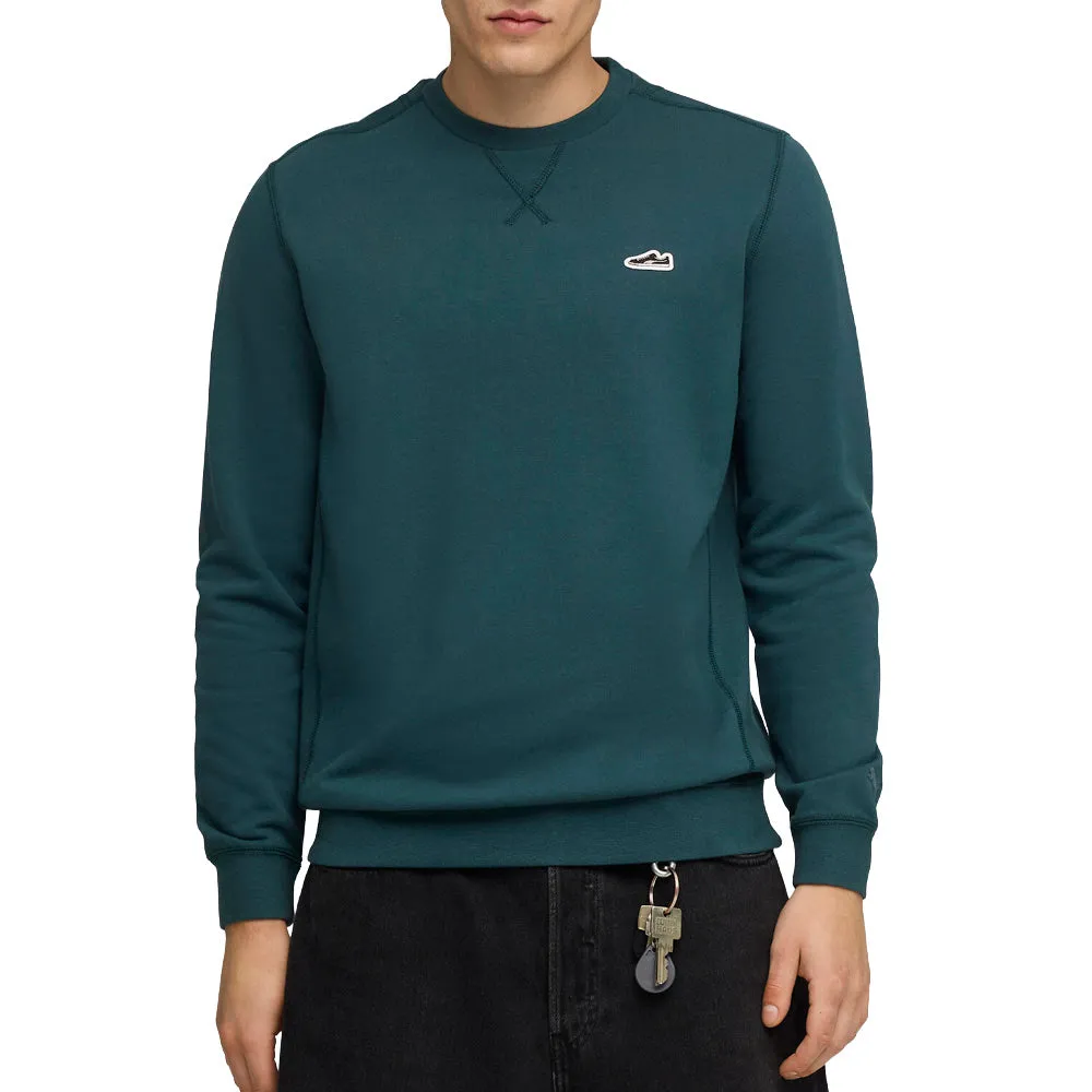 Wardrobe Essentials Suede Crew Neck Sweatshirt sold by Shoebacca product image thumbnail 3