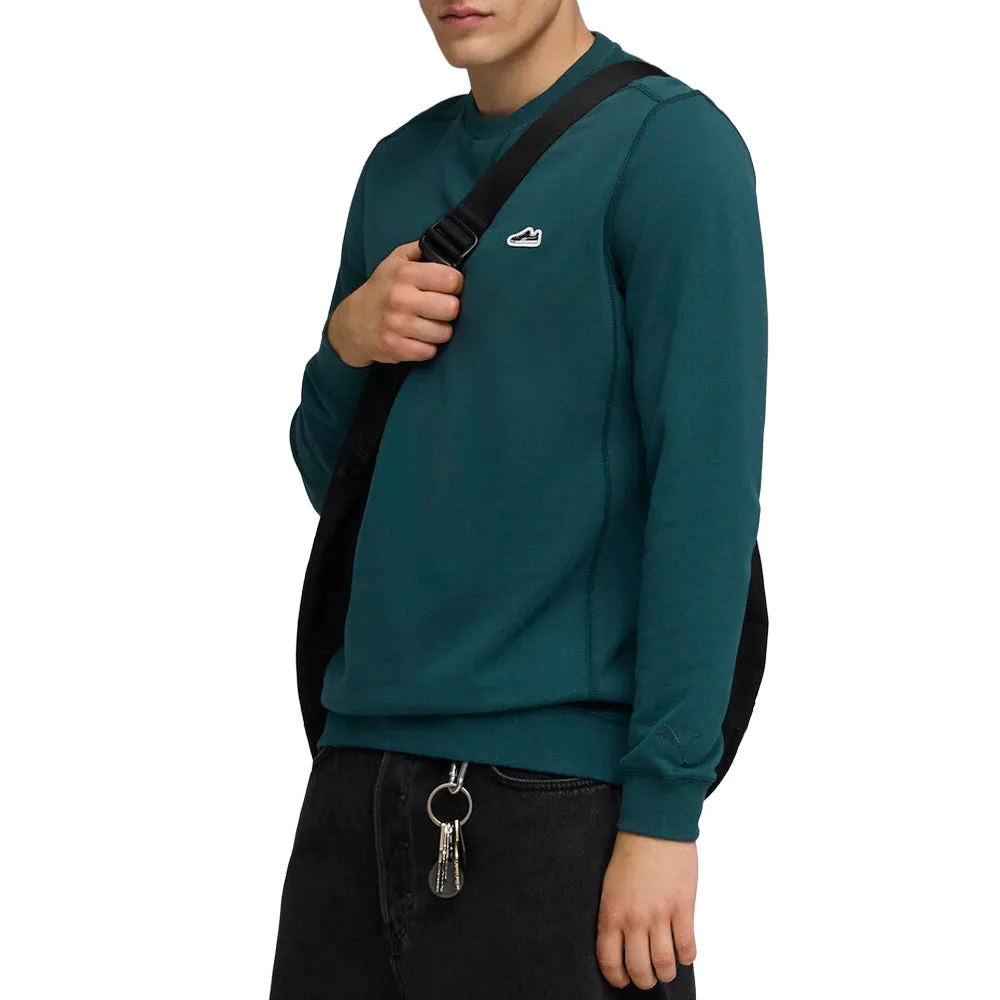 Wardrobe Essentials Suede Crew Neck Sweatshirt sold by Shoebacca product image thumbnail 5