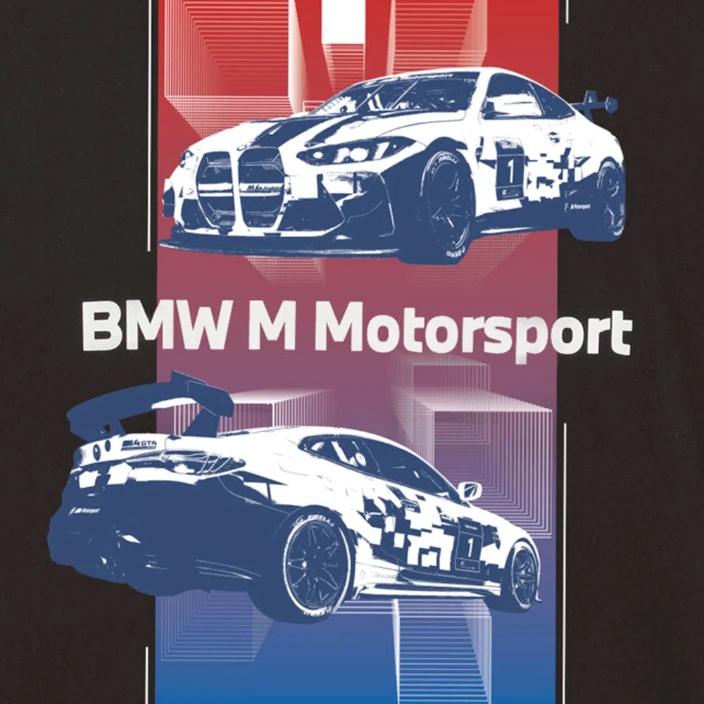 BMW M Motorsport Block Crew Neck Short Sleeve T-Shirt sold by Shoebacca product image thumbnail 5