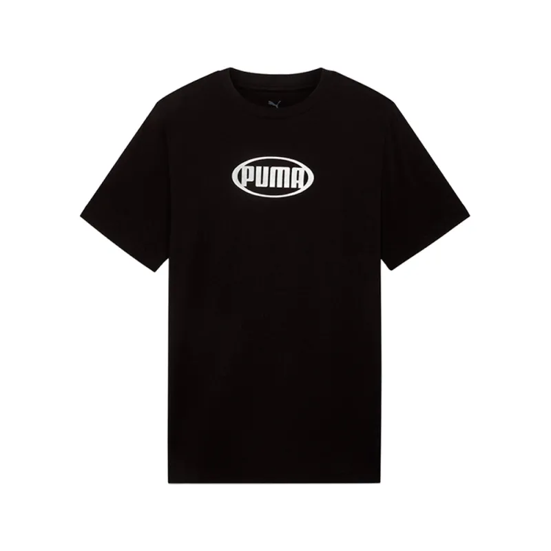Chrome Logo Crew Neck Short Sleeve T-Shirt made by Puma
