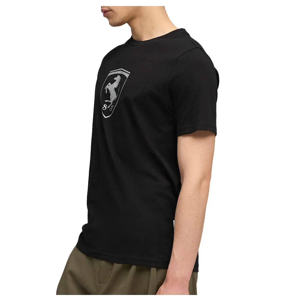 Scuderia Ferrari Sportswear Tonal Shield Crew Neck Short Sleeve T-Shirt sold by Shoebacca product image thumbnail 5