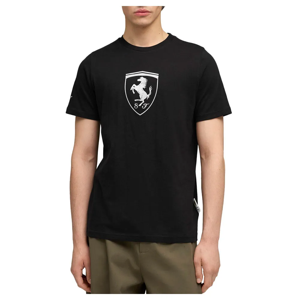 Scuderia Ferrari Sportswear Tonal Shield Crew Neck Short Sleeve T-Shirt sold by Shoebacca product image thumbnail 3