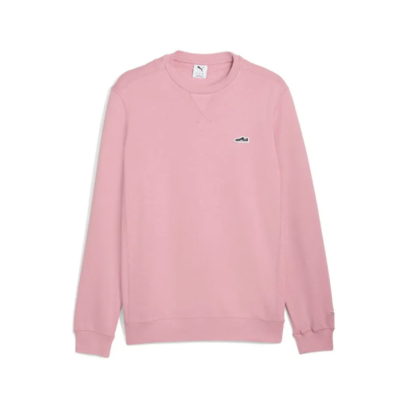 Wardrobe Essentials Suede Crew Neck Sweatshirt made by Puma