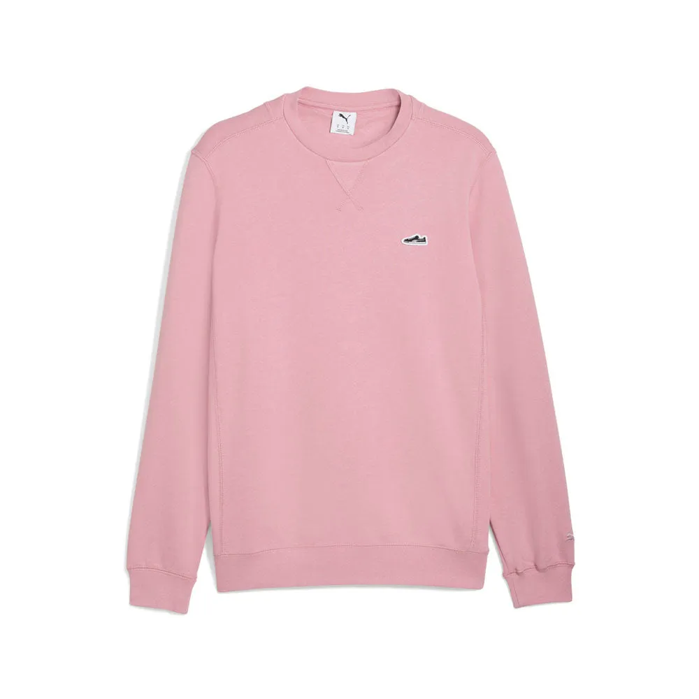 Wardrobe Essentials Suede Crew Neck Sweatshirt sold by Shoebacca