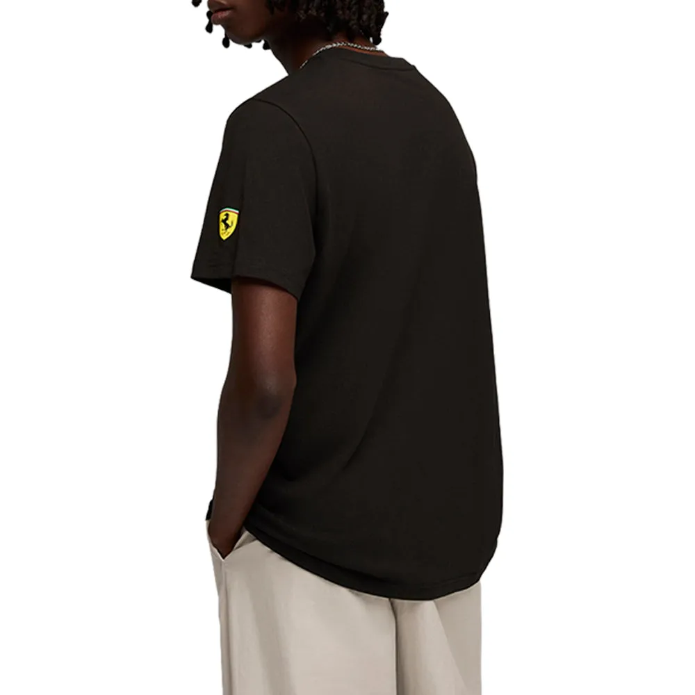 Scuderia Ferrari Tonal Shield Graphic Crew Neck Short Sleeve T-Shirt sold by Shoebacca product image thumbnail 4