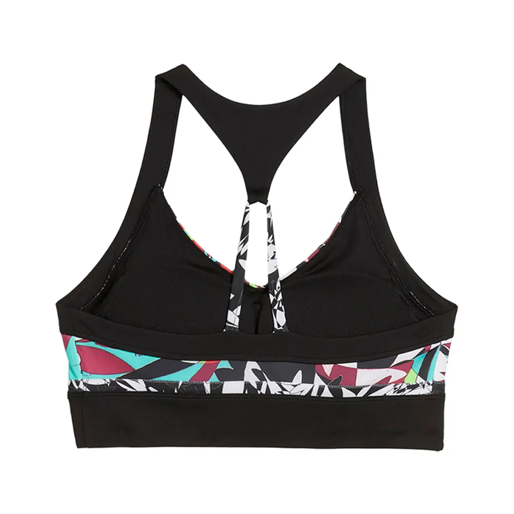 4Keeps Tropical Graphic Longline Sports Bra sold by Shoebacca product image thumbnail 2