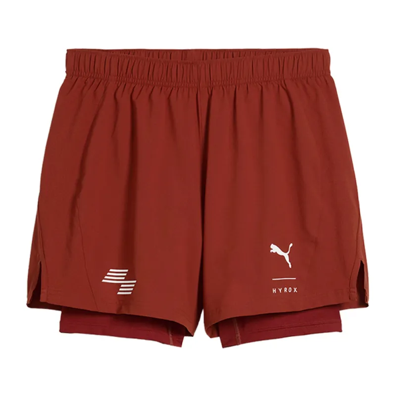 PUMA X HYROX Ultraweave 2-in-1 Training Shorts made by Puma