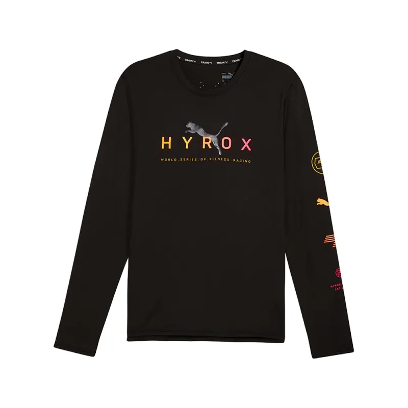 PUMA X HYROX Run Cloudspun Long Sleeve Crew Neck T-Shirt made by Puma