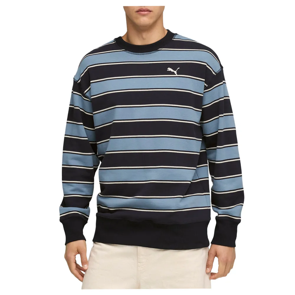 Premium Essentials Striped Crew Neck Short Sleeve T-Shirt sold by Shoebacca product image thumbnail 3