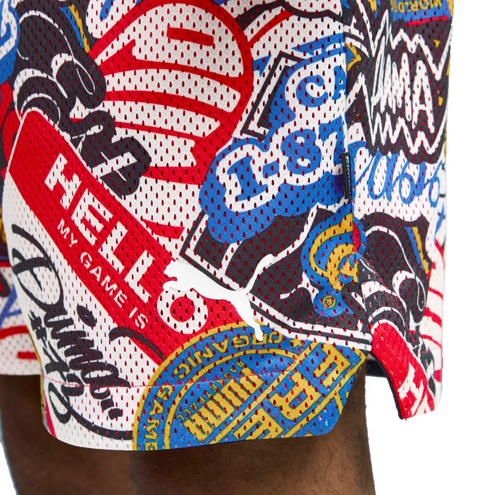 Hooperhotline Graphic 7 inch Shorts sold by Shoebacca product image thumbnail 5