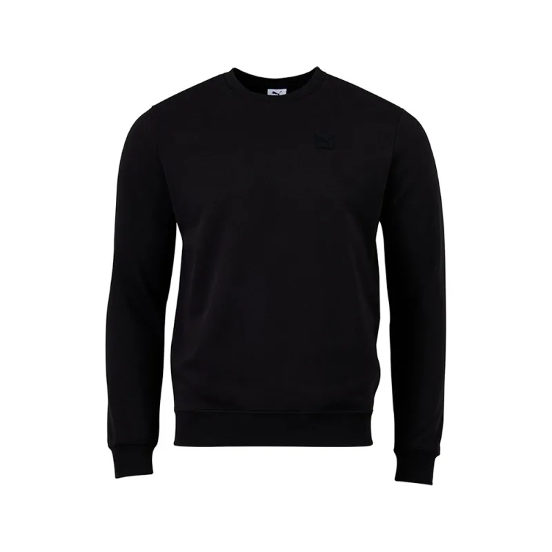Essentials Elevated Logo Crew Neck Sweatshirt made by Puma