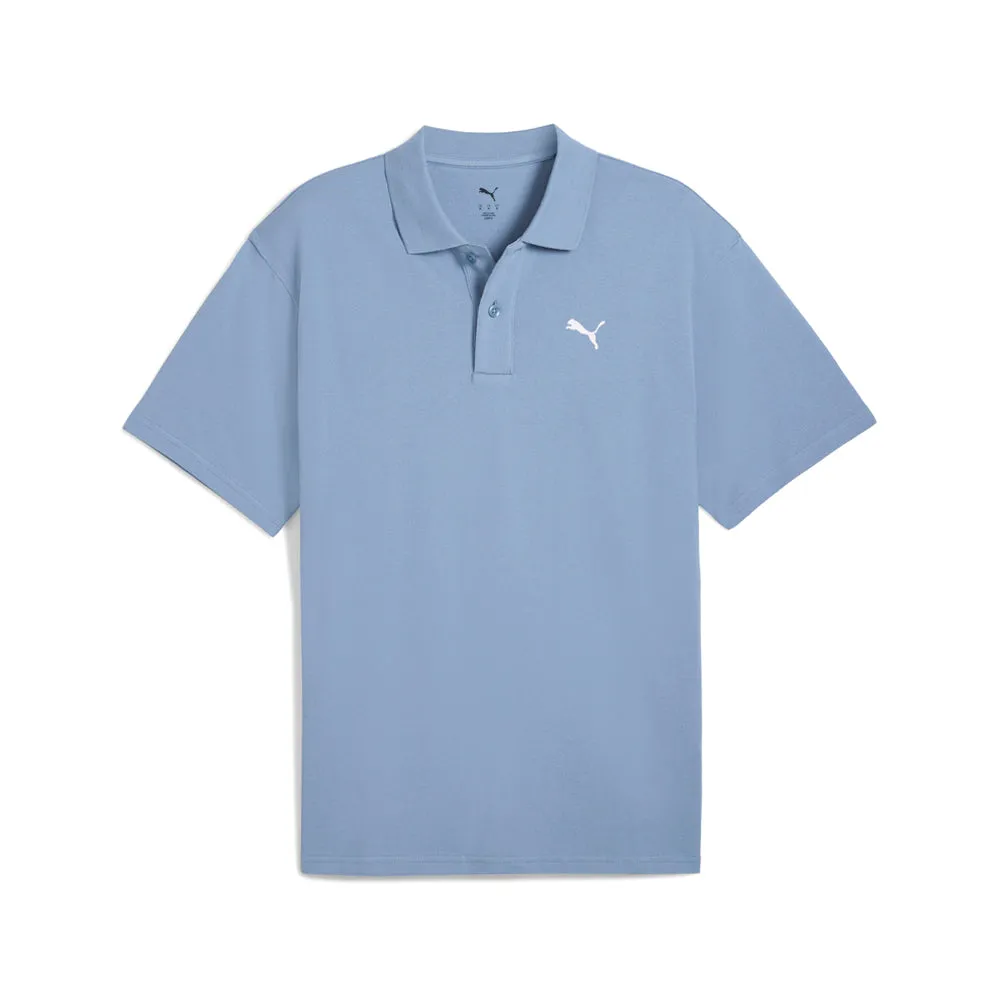 Wardrobe Essentials Relaxed Pique Polo Shirt sold by Shoebacca product image thumbnail 3