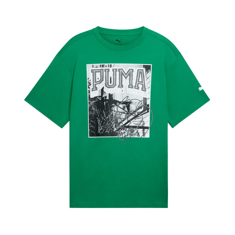PUMA HOOPS X ENERGY Crew Neck Short Sleeve T-Shirt made by Puma