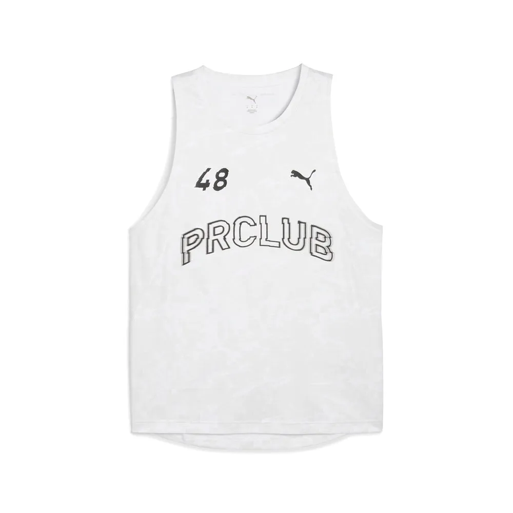 Run Club Graphic Crew Neck Tank Top sold by Shoebacca
