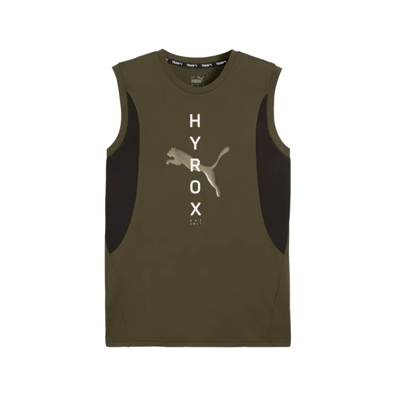 PUMA X HYROX Always On Cloudspun Crew Neck Tank Top made by Puma