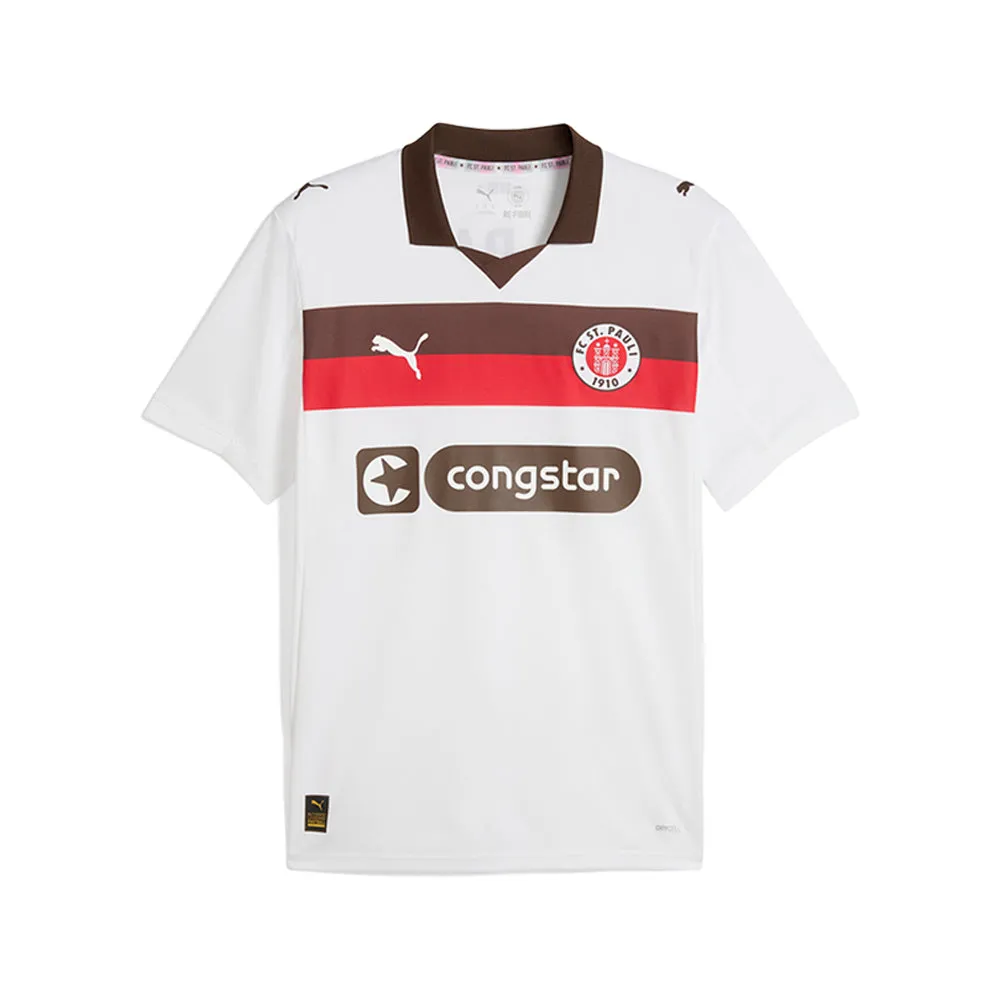 FC St. Pauli 25/26 Away Short Sleeve Soccer Jersey sold by Shoebacca