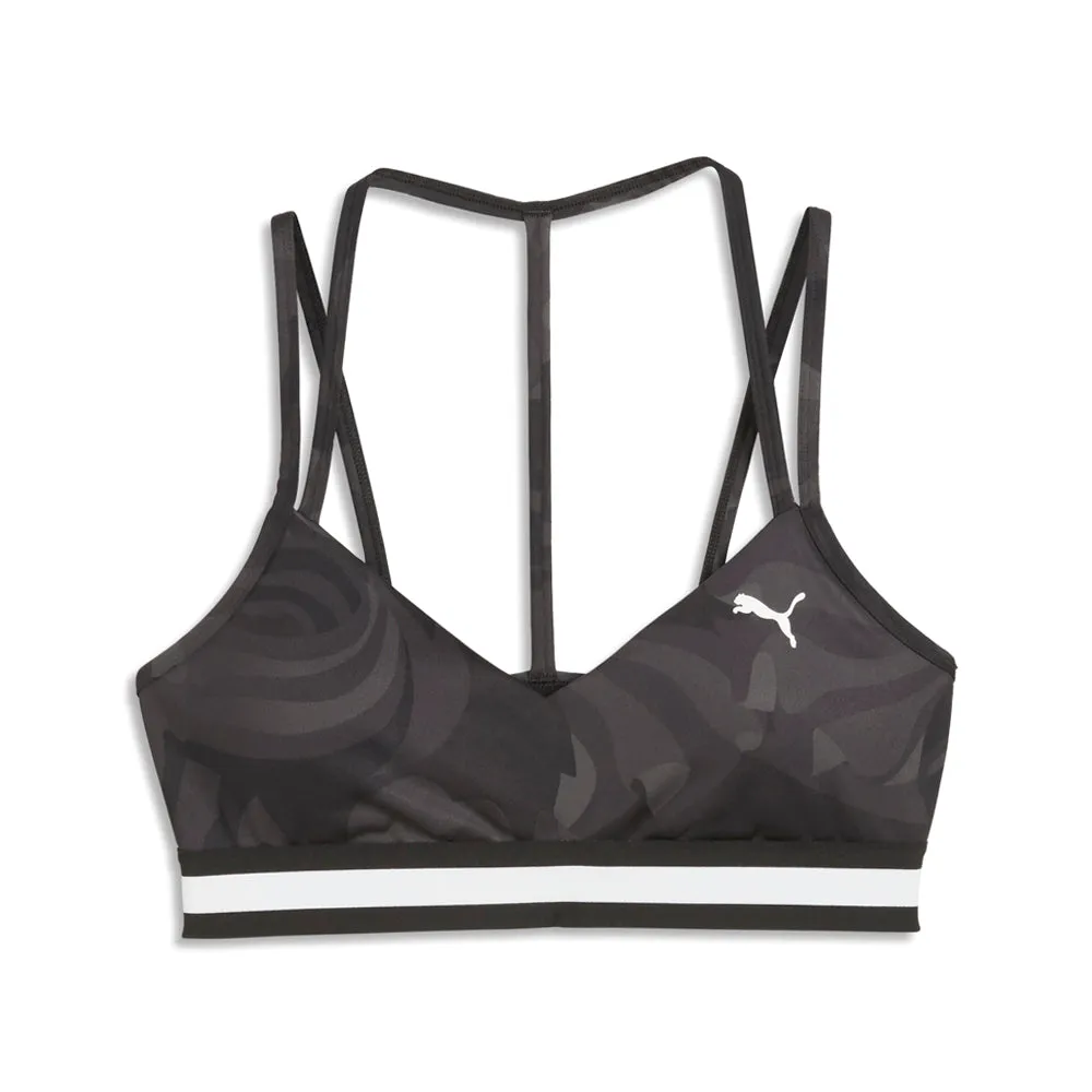 Floral Ribbon Low-Support Bra sold by Shoebacca