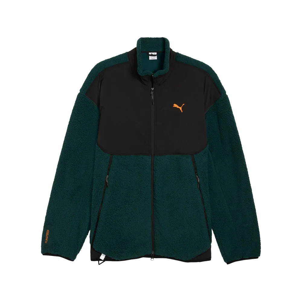 Pumatech Soft Tech Relaxed Sherpa Full Zip Jacket sold by Shoebacca