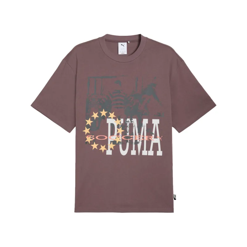 The Neverworn VI Graphic Crew Neck Short Sleeve T-Shirt made by Puma