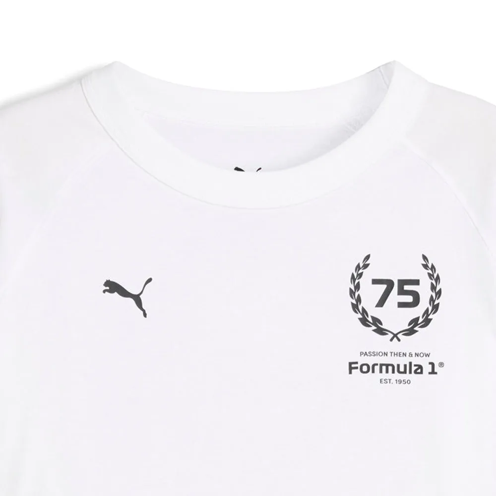 Formula 1 75 Years Relaxed Crew Neck Short Sleeve T-Shirt sold by Shoebacca product image thumbnail 5