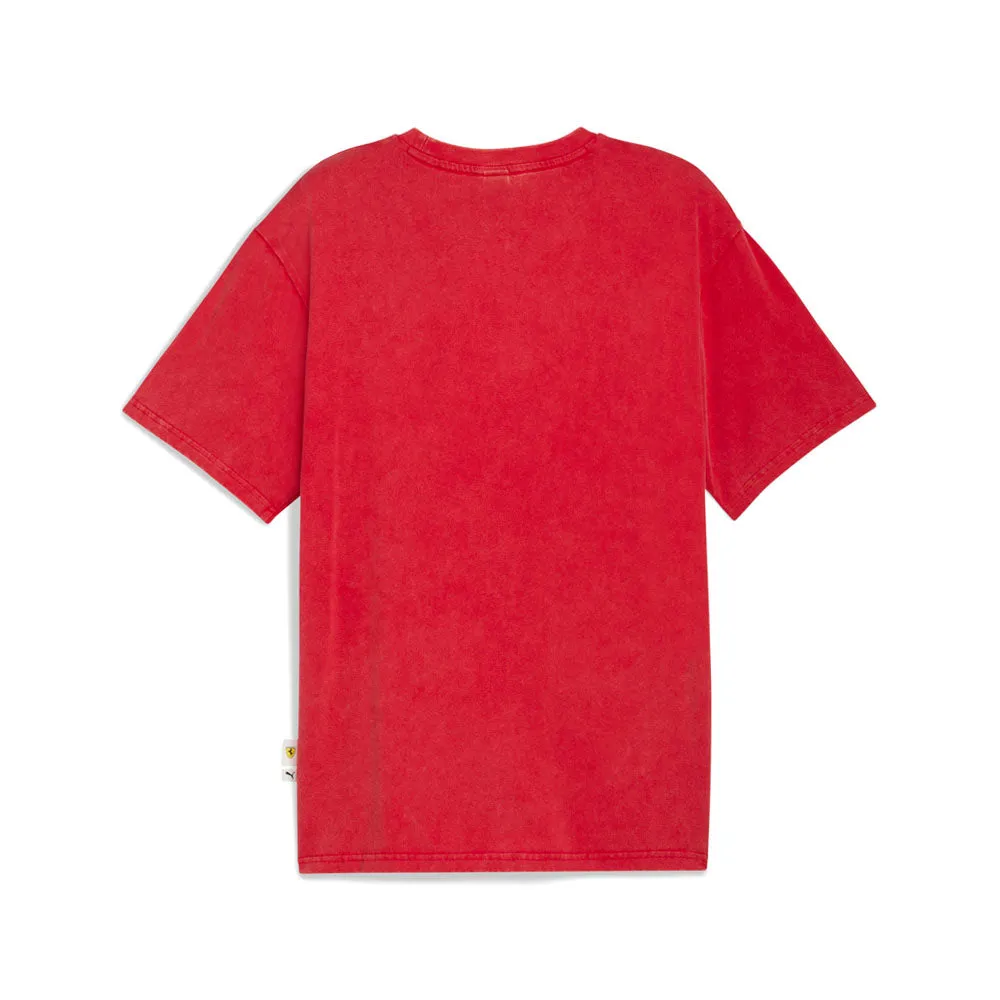 Scuderia Ferrari Sportswear Graphic Crew Neck Short Sleeve T-Shirt sold by Shoebacca product image thumbnail 2