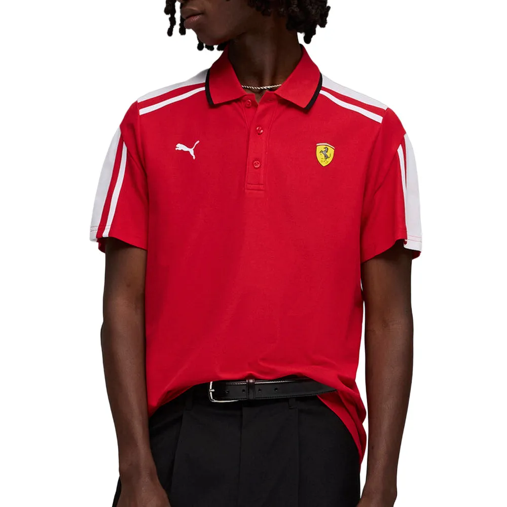 Scuderia Ferrari Mt7 Short Sleeve Polo Shirt sold by Shoebacca product image thumbnail 5