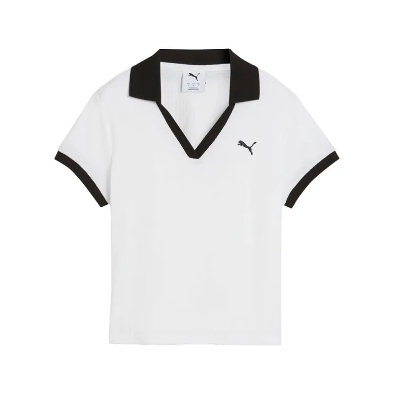 Wardrobe Essentials Short Sleeve Polo made by Puma