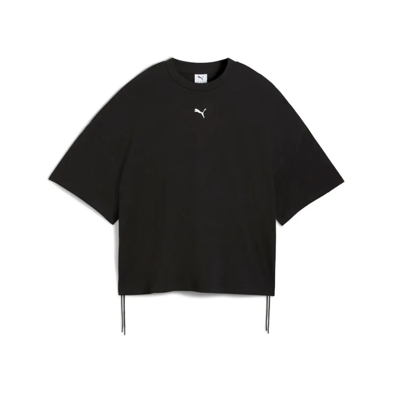 Dare To Oversized Ruched Crew Neck Short Sleeve T-Shirt made by Puma