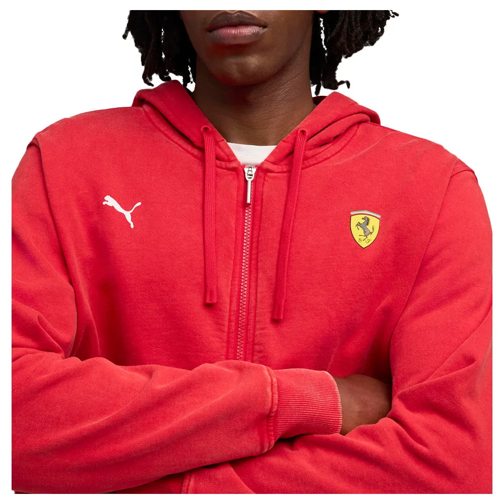 Scuderia Ferrari Sportswear Hooded Sweat Full Zip Jacket sold by Shoebacca product image thumbnail 5