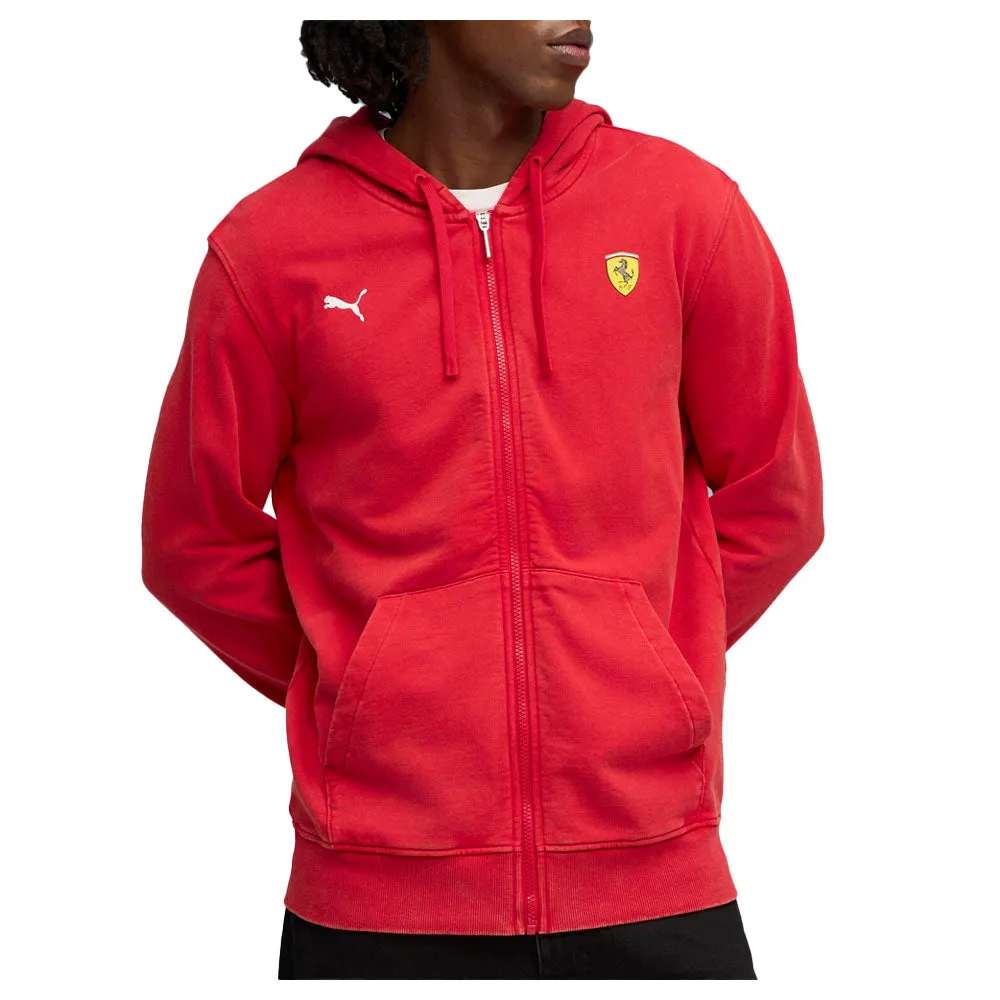 Scuderia Ferrari Sportswear Hooded Sweat Full Zip Jacket sold by Shoebacca product image thumbnail 3