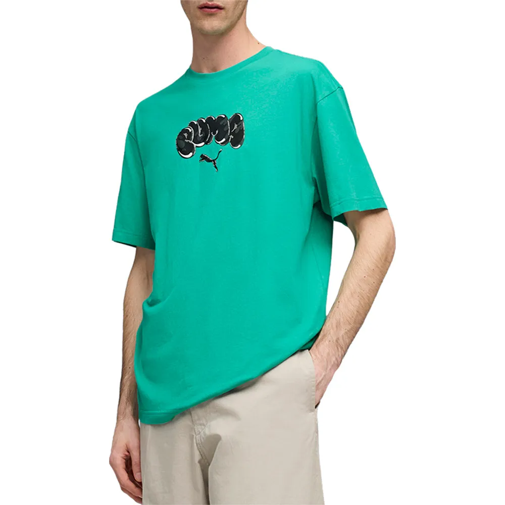 Balloon Art Relaxed Crew Neck Short Sleeve T-Shirt sold by Shoebacca product image thumbnail 3