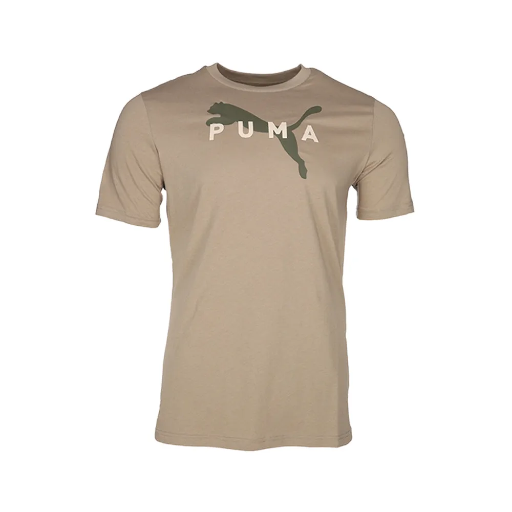 Robust Logo Crew Neck Short Sleeve T-Shirt sold by Shoebacca