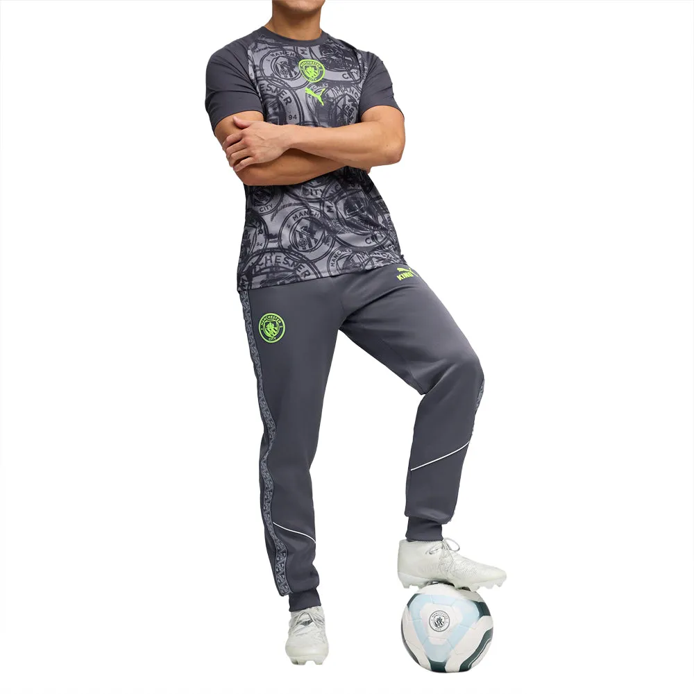 Manchester City Warm Up Crew Neck Short Sleeve Soccer Jersey sold by Shoebacca product image thumbnail 5